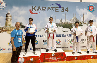 İhlas Koleji Karate Spor Kulübü 5. Galata Etap Karate 34 İstanbul Ligi müsabakalarında 3 birincilik, 1 ikincilik ve 4 üçüncülük elde etti.