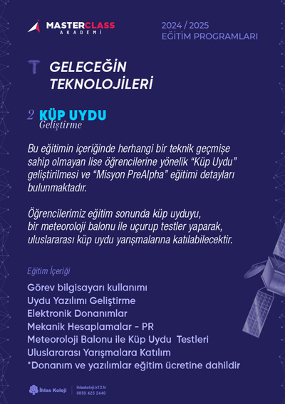 MasterClass Akademi ile Geleceğin Liderlerini Yetiştiriyoruz