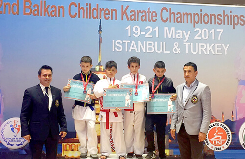 22. Çocuklar Balkan Karate Şampiyonası’nda Üçüncülük