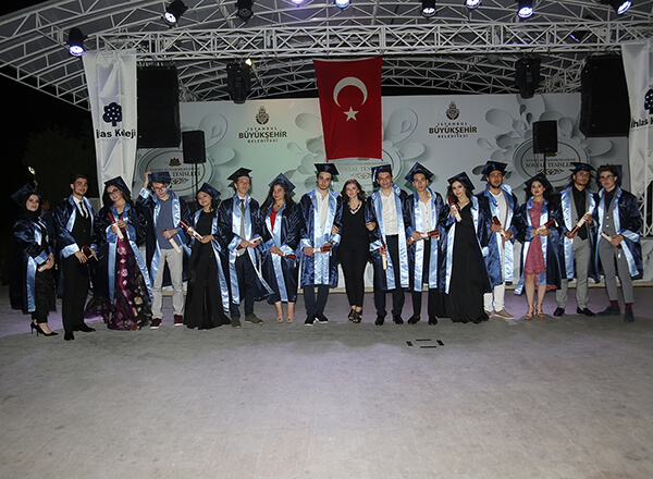 İhlas Eğitim Kurumları Bahçelievler Kampüsü'nde bulunan Özel İhlas Anadolu Lisesi ve Özel İhlas Fen Lisesi son sınıf öğrencileri için mezuniyet töreni düzenlendi.